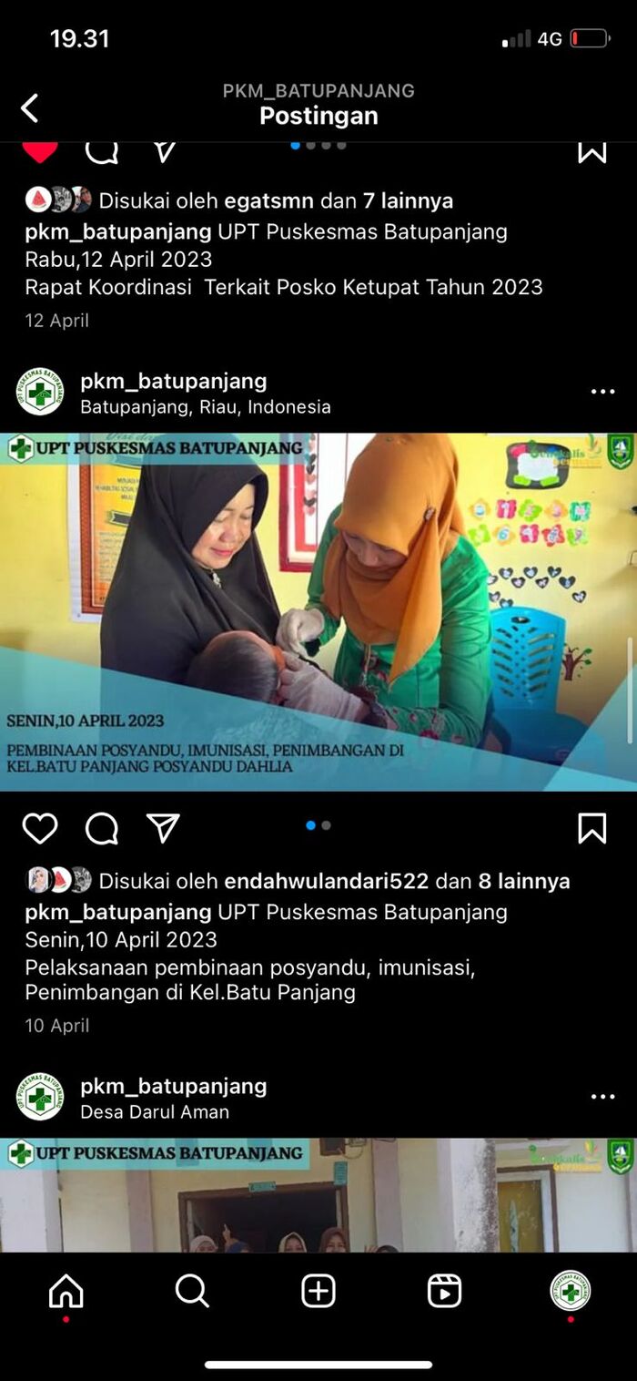 Pembinaan Posyandu & Imunisasi